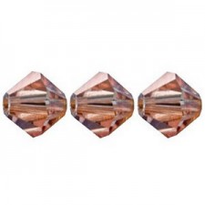 Preciosa MC Bicone 3mm beads Crystal capri gold 00030/27101